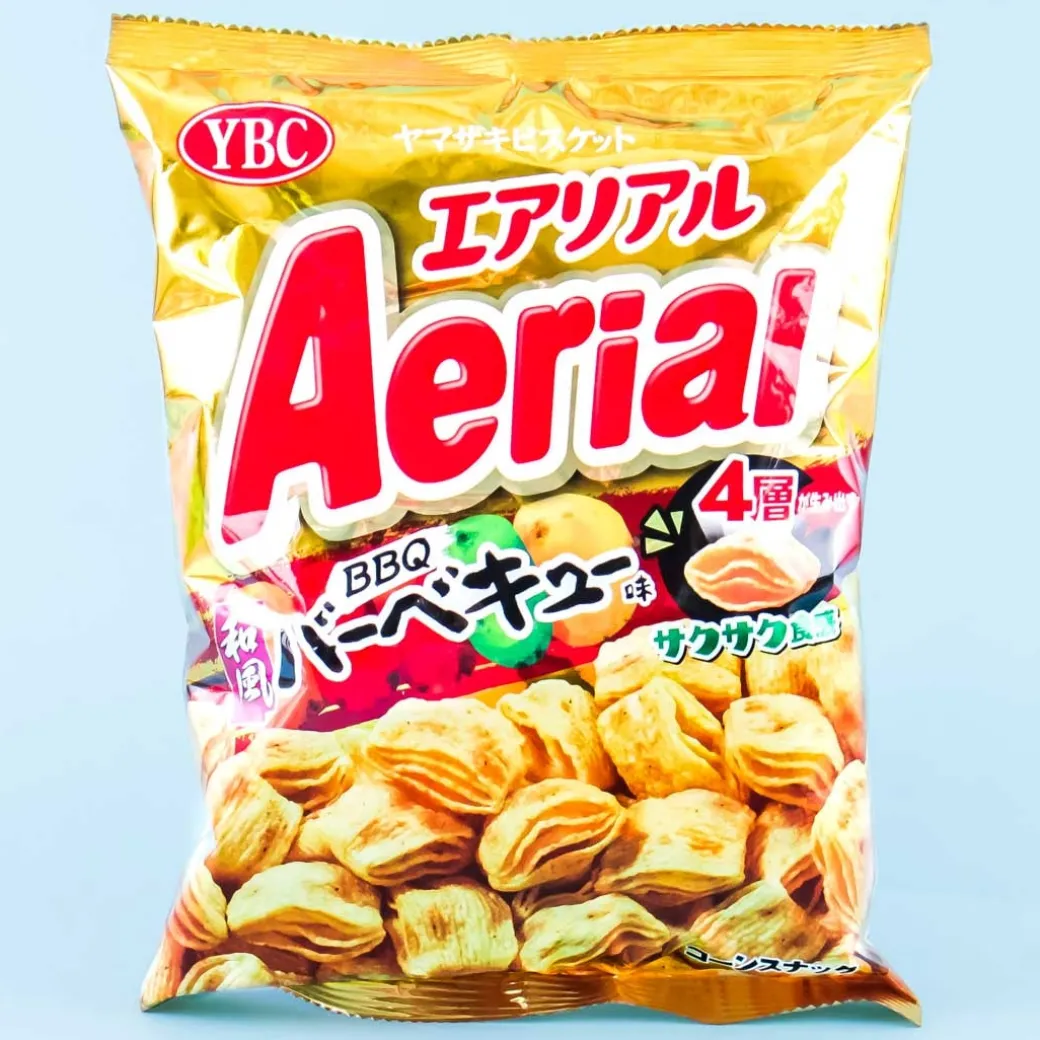 Aerial Corn Snacks - Barbecue Cheese