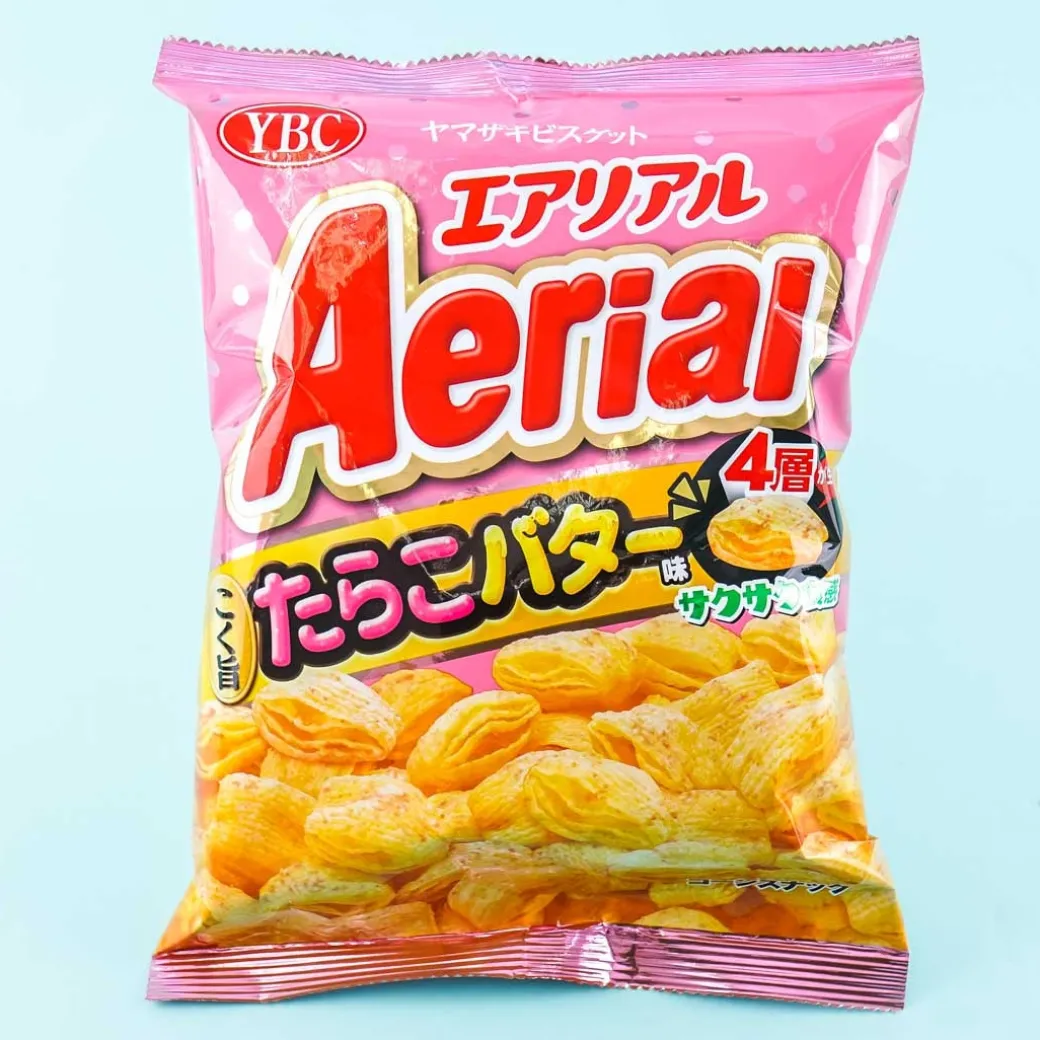 Aerial Corn Snacks - Cod Roe Butter