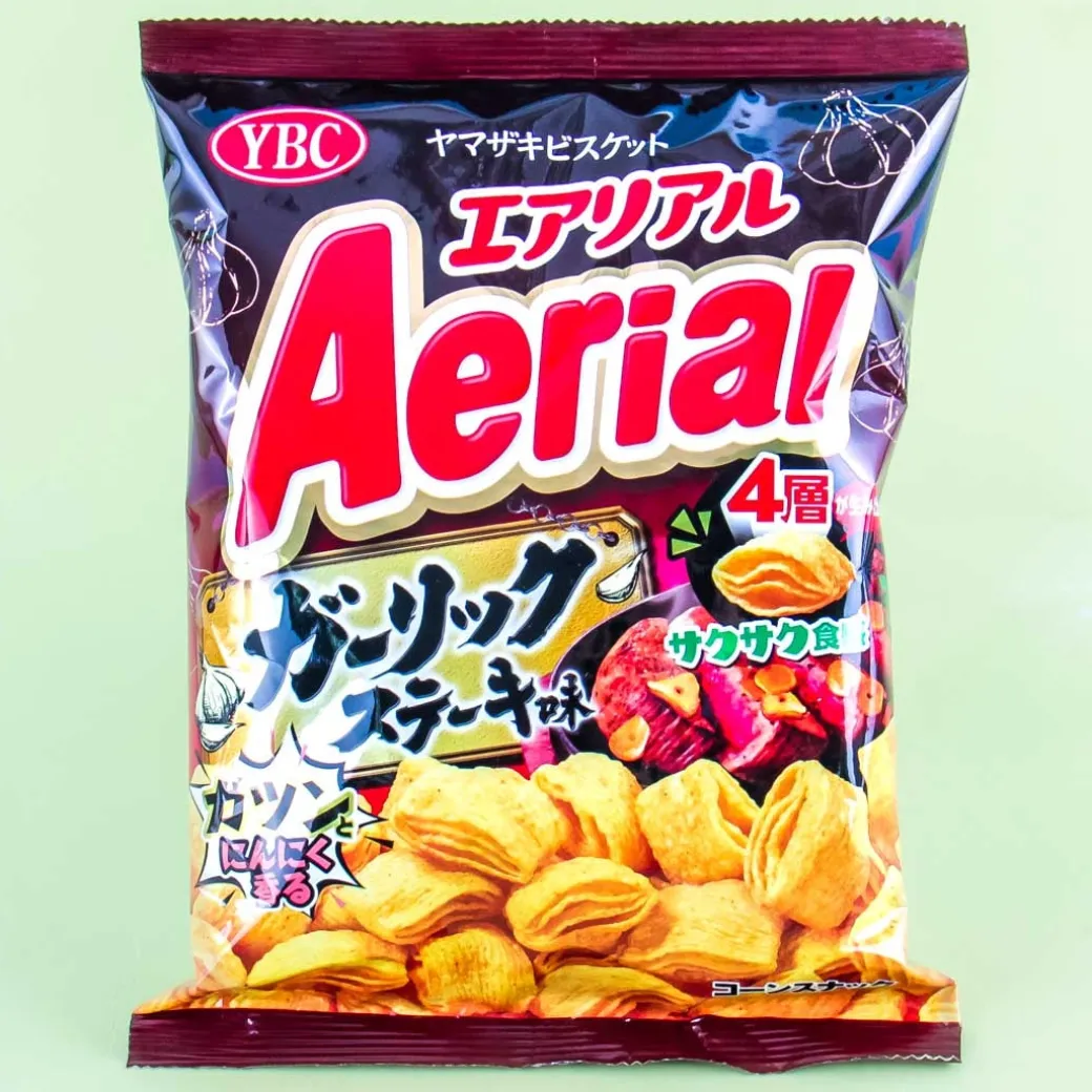 Aerial Corn Snacks - Garlic Steak