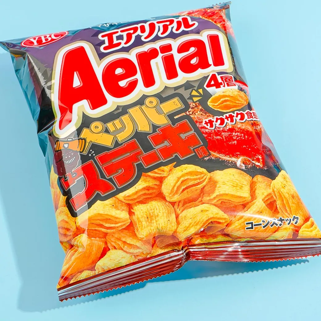 Aerial Corn Snacks - Pepper Steak