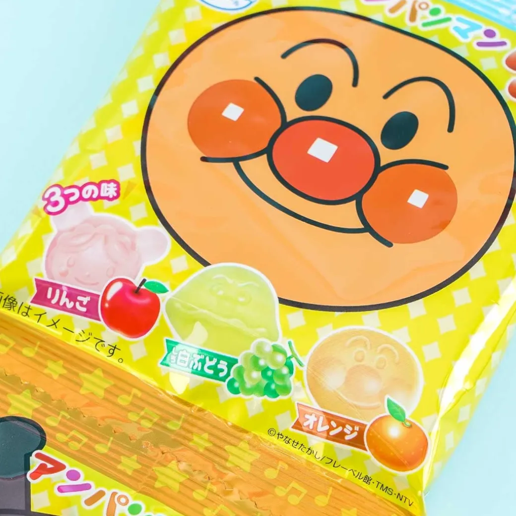 Anpanman Gummy Candy Mini Pack - 4 pcs