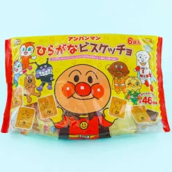 Anpanman Hiragana Choco Biscuit Sandwich Bag