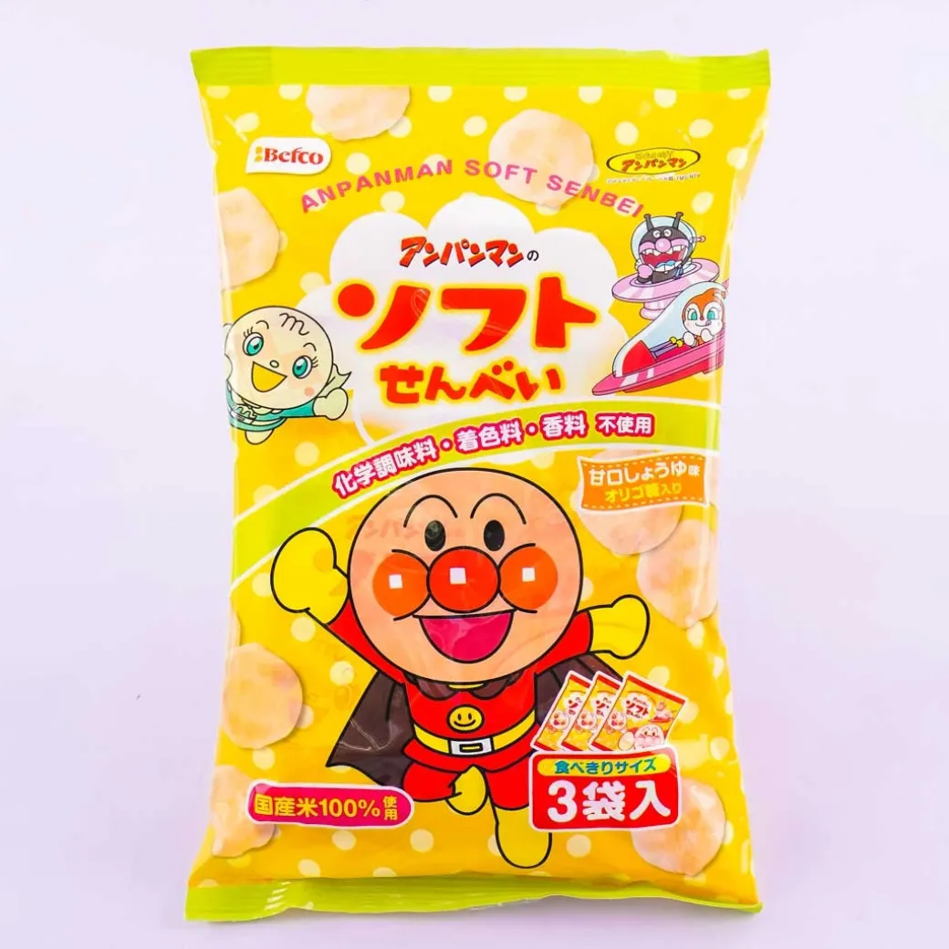 Anpanman Soft Rice Crackers
