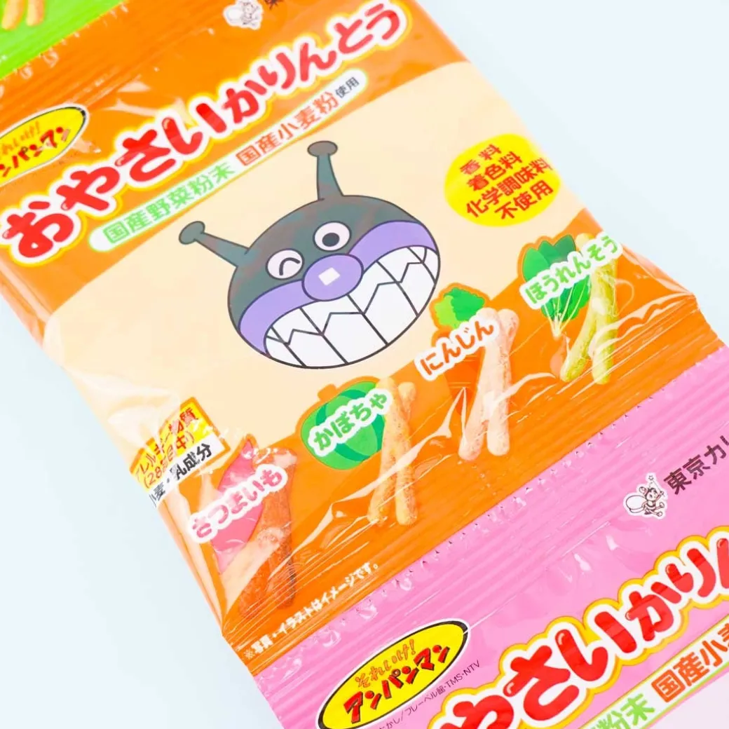 Anpanman Vegetable Karinto - 3 pcs