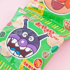 Anpanman Vegetable Rice Crackers - 4 pcs