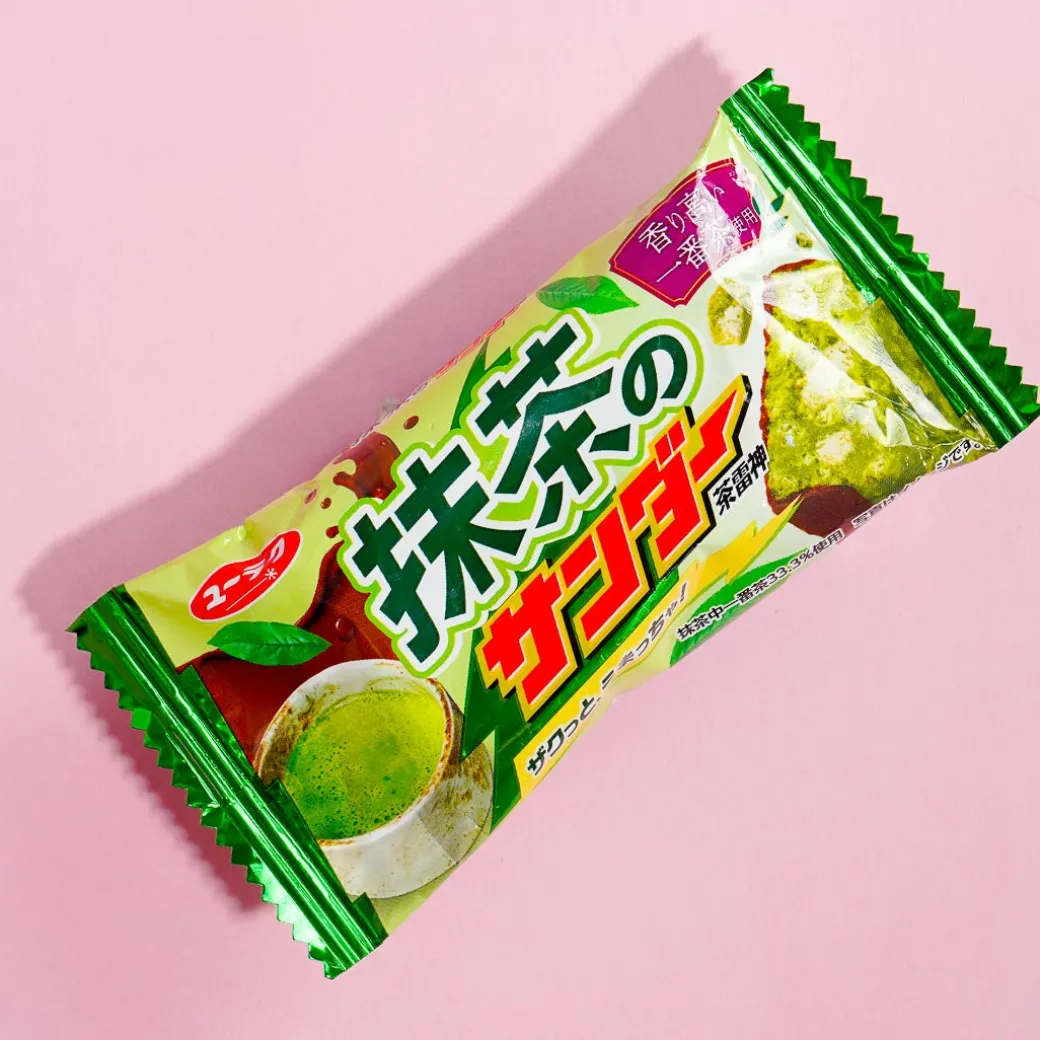 Black Thunder Chocolate Bar - Matcha Thunder