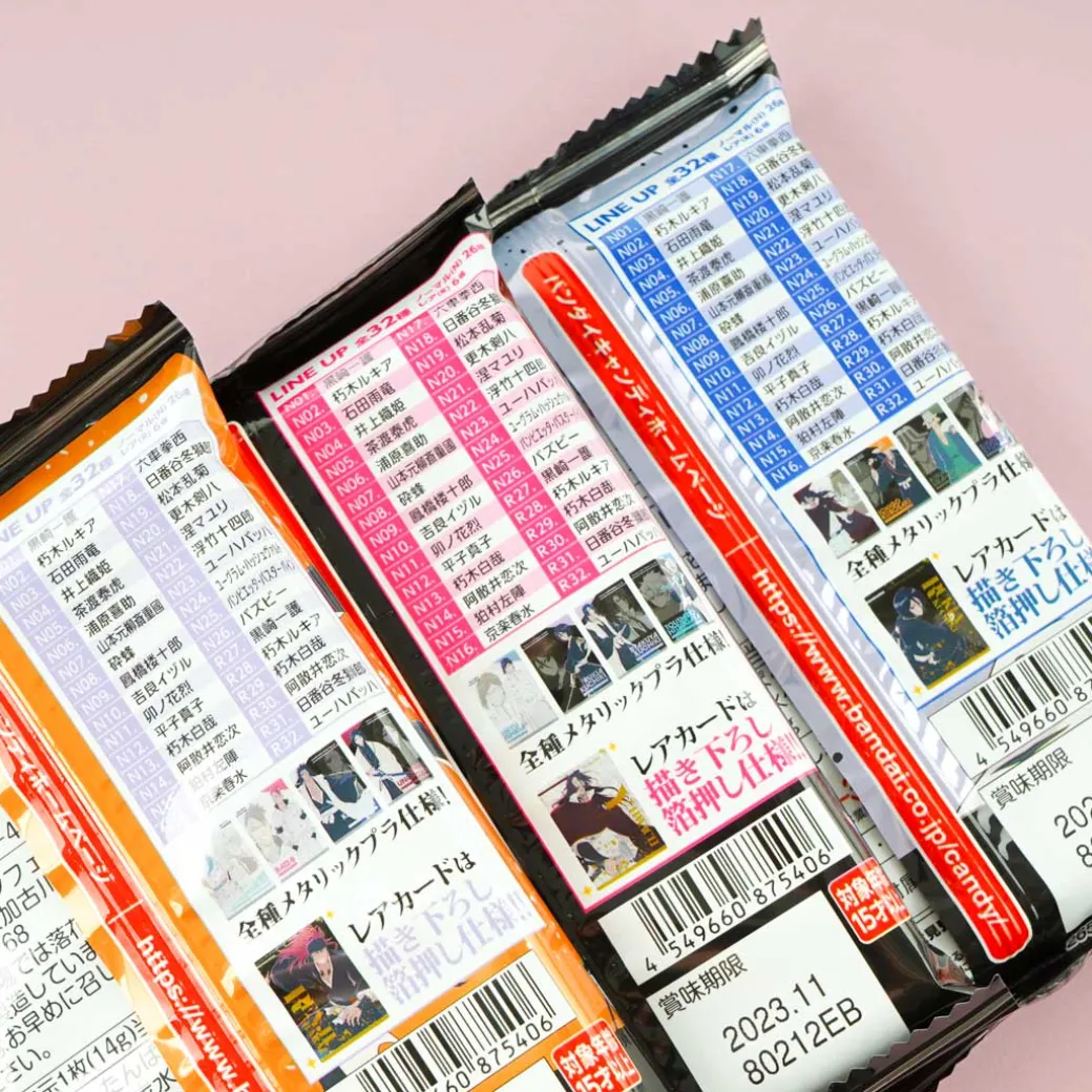 BLEACH Shokugan Wafer & Metallic Card Collection