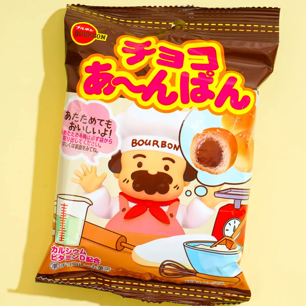 Bourbon Anpan Chocolate Bread Snacks