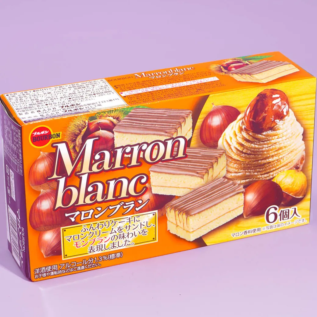 Bourbon Marron Blanc Cake