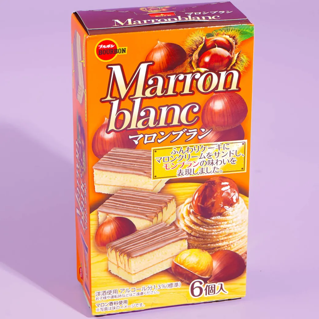 Bourbon Marron Blanc Cake