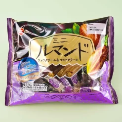 Bourbon Mini Lumonde Crepe Cookies - Chocolate & Cocoa Cream