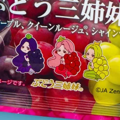 Bourbon Premium Fettuccine Gummy - Three Sisters Grapes