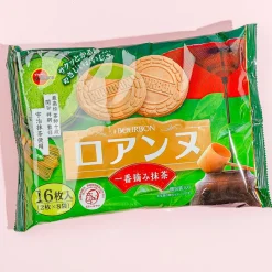 Bourbon Roanne Biscuit Sandwiches - First Pick Matcha