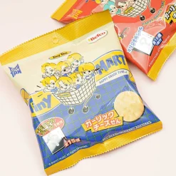 BTS TinyTAN Garlic Cheese Rice Crackers With Sticker
