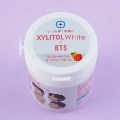 BTS Xylitol White Gum Bottle - Pink Grapefruit