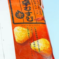Calbee Karamusubi Rice Ball Snacks - Spicy Red