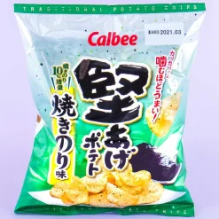Calbee Kata-age Potato Chips - Grilled Seaweed
