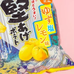 Calbee Kata-age Potato Chips - Salt Yuzu Lemon
