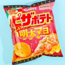 Calbee Pizza Potato Chips - Mentaiko Mayo
