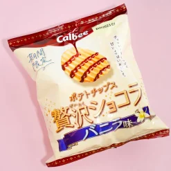 Calbee Potato Chips - Luxury Chocolate Vanilla