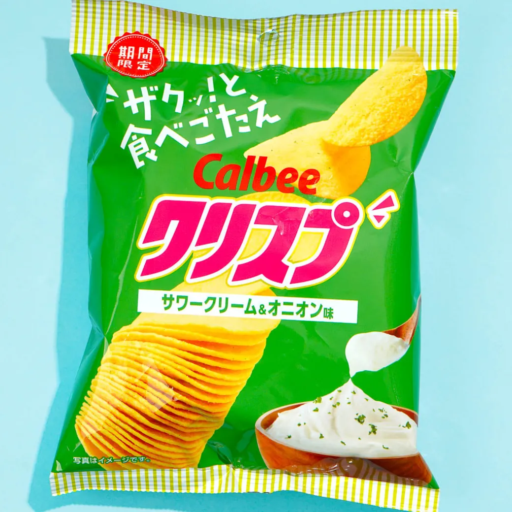 Calbee Potato Chips - Sour Cream & Onion
