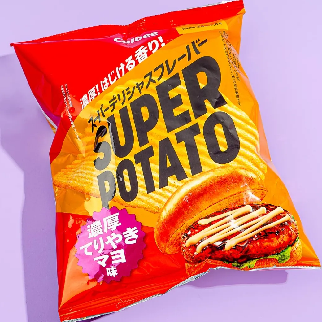 Calbee Super Potato Chips - Teriyaki Mayo