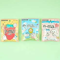 Chiikawa e-ma Throat Candy Bag - Strawberry