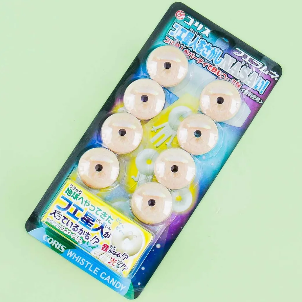 Coris Alien Whistle Candy - Cola