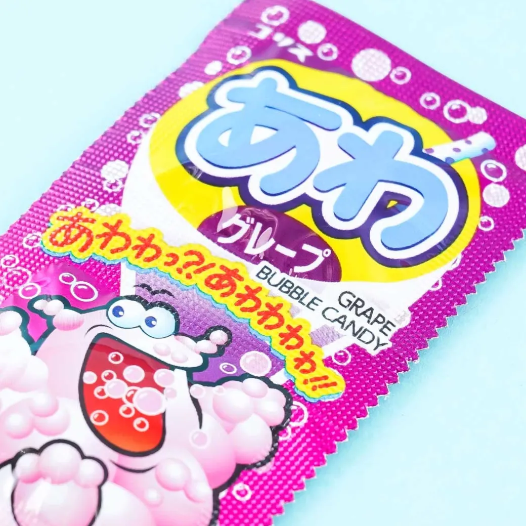 Coris Awa Ramune Bubble Candy - Grape