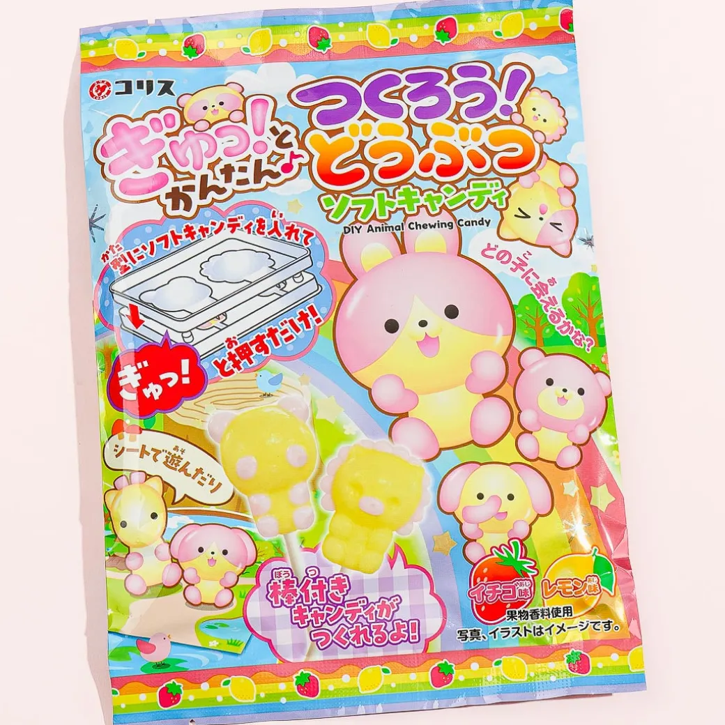 Coris Let’s Make Animals Soft Candy DIY Kit - Strawberry & Lemon