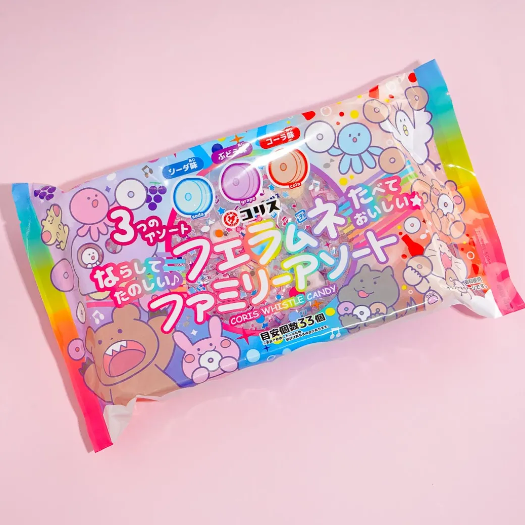 Coris Ramune Whistle Candy Pack - Assorted