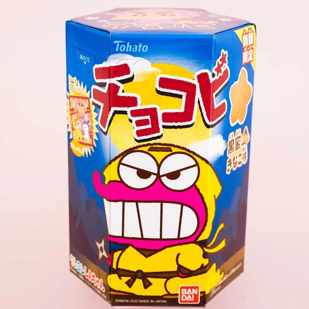 Crayon Shin-chan Chocobi Corn Snacks - Kuromitsu Kinako