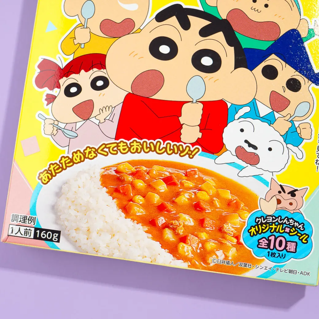 Crayon Shin-Chan Instant Pork & Sweet Corn Curry