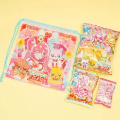 Delicious Party Pretty Cure Drawstring Pouch with Snacks