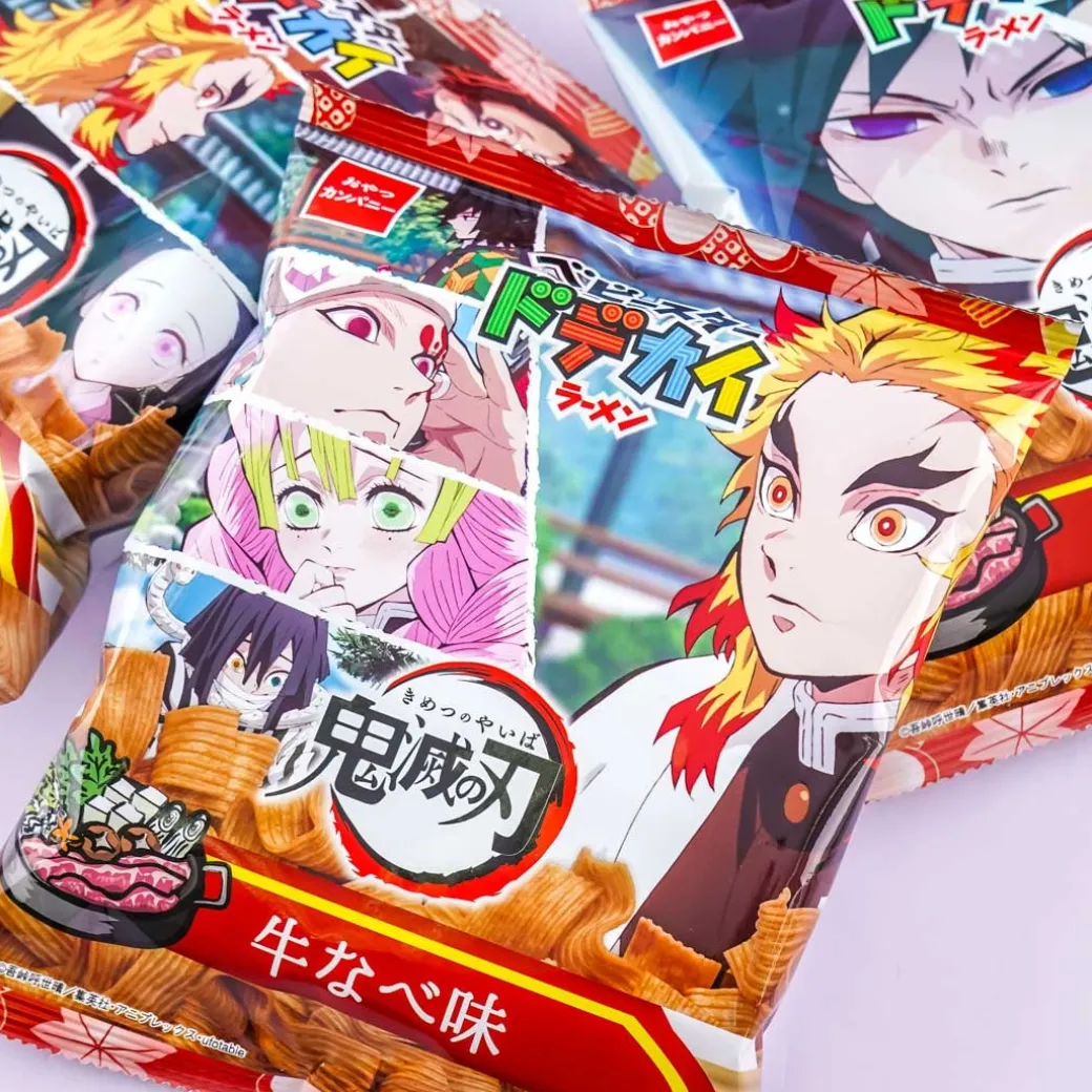 Demon Slayer Beef Pan Dodekai Ramen Snacks