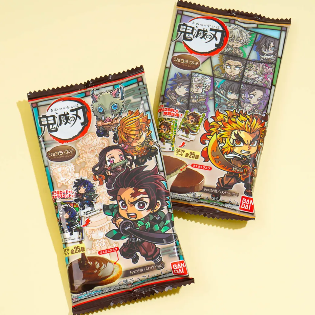 Demon Slayer Chocolate Biscuit With Card