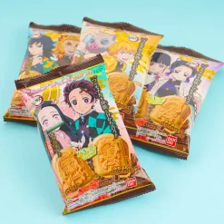 Demon Slayer Double Monaka Wafers - Milk & Strawberry Chocolate