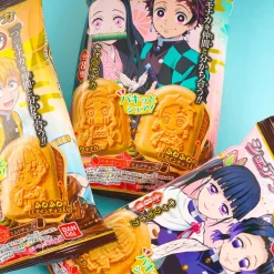 Demon Slayer Double Monaka Wafers - Milk & Strawberry Chocolate