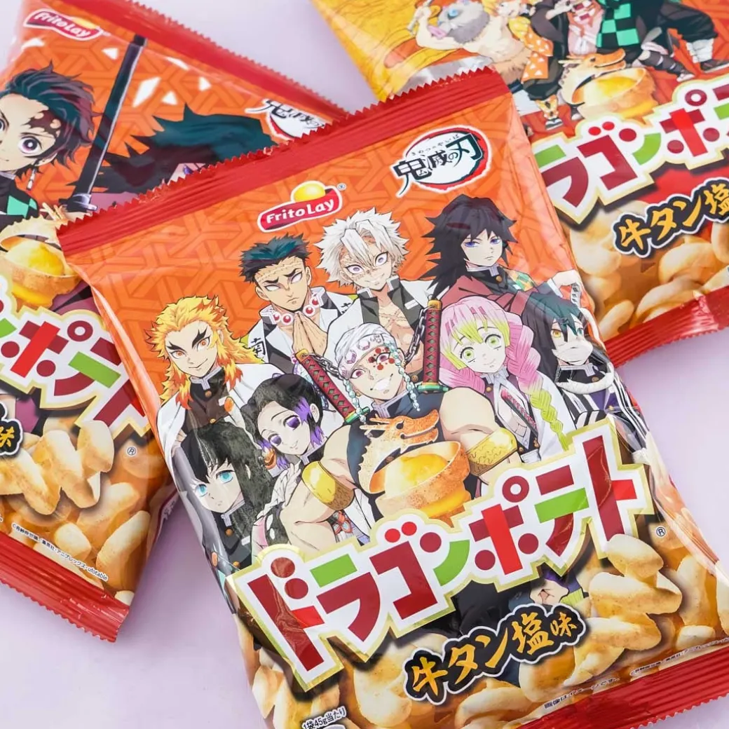 Demon Slayer Dragon Potato Chips - Salty Beef Tongue