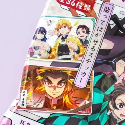 Demon Slayer Sticker With Gum Set