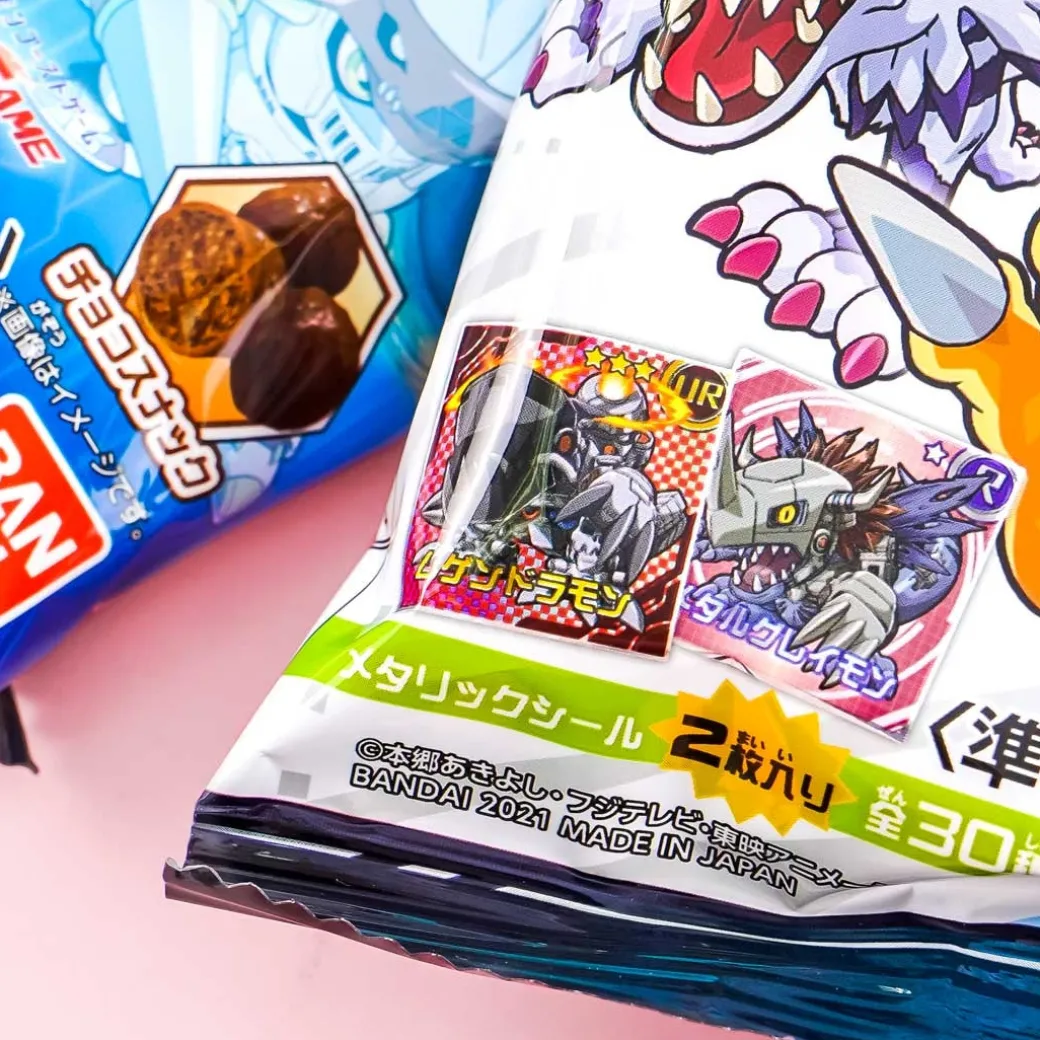 Digimon Seal Chocolate Snacks