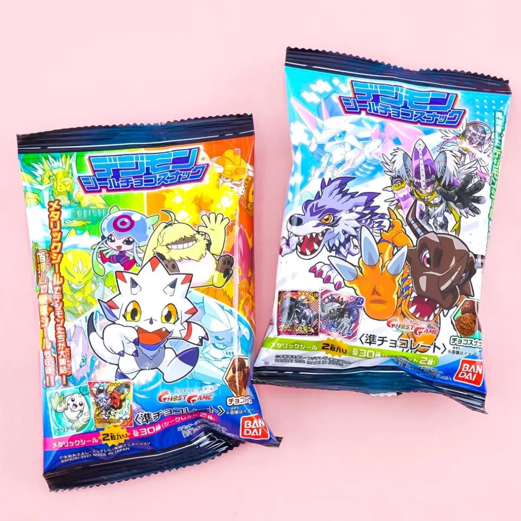 Digimon Seal Chocolate Snacks