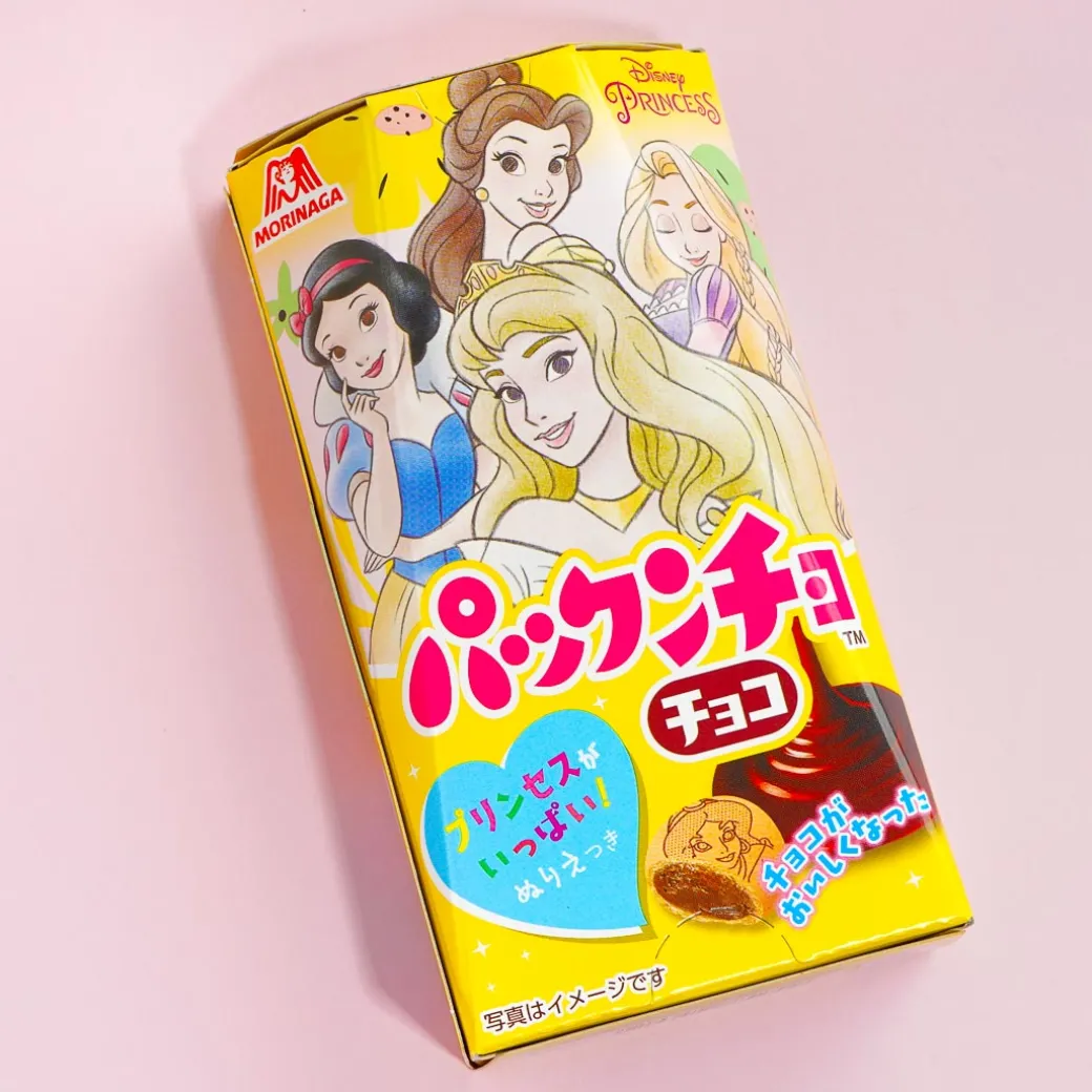 Disney Princess Pakkuncho Choco-Filled Snacks