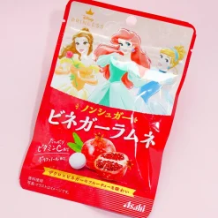 Disney Princess Sugar-Free Ramune Candy - Pomegranate Vinegar