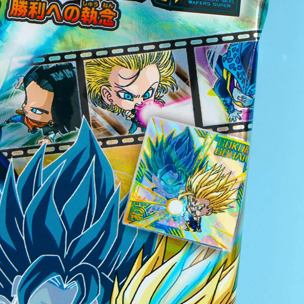 Dragon Ball Super Warrior Seal Wafer With Sticker