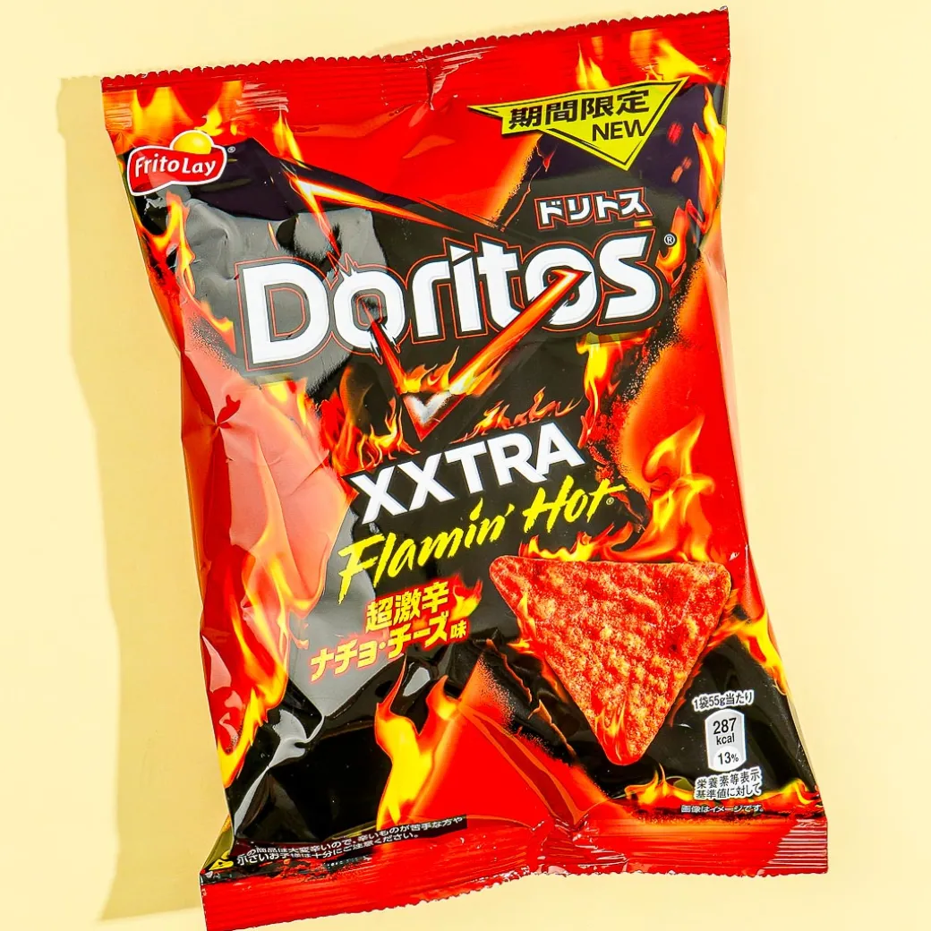 Frito-Lay Doritos XXTRA Flamin' Hot Tortilla Chips - Nacho Cheese