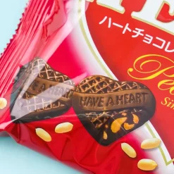Fujiya Heart Peanut Chocolate Bag