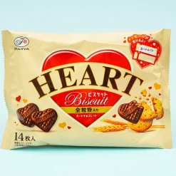 Fujiya Heart Whole Grain Biscuit Chocolate