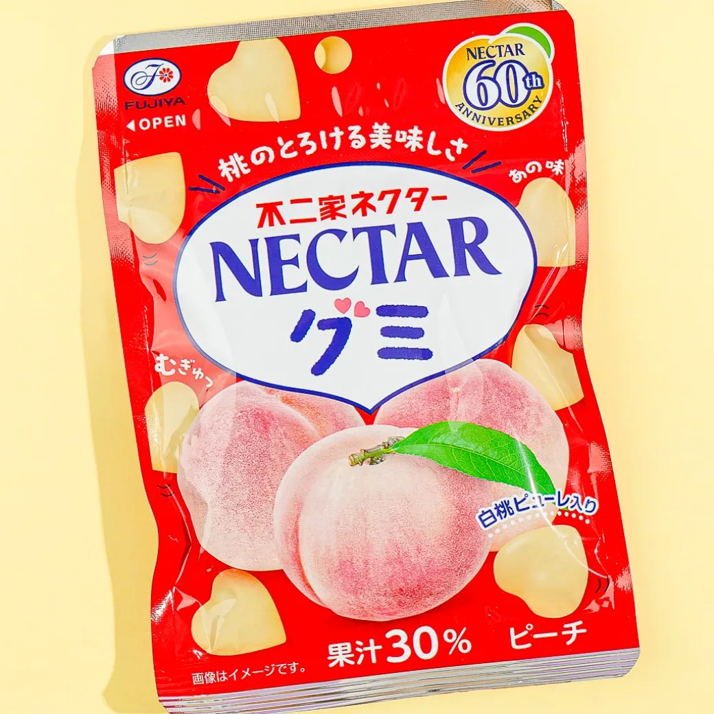 Fujiya Nectar Peach Gummy Candy
