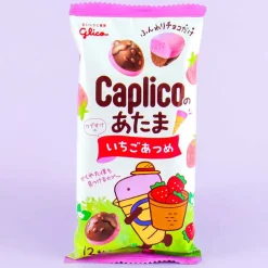 Glico Caplico No Atama Strawberry & Chocolate